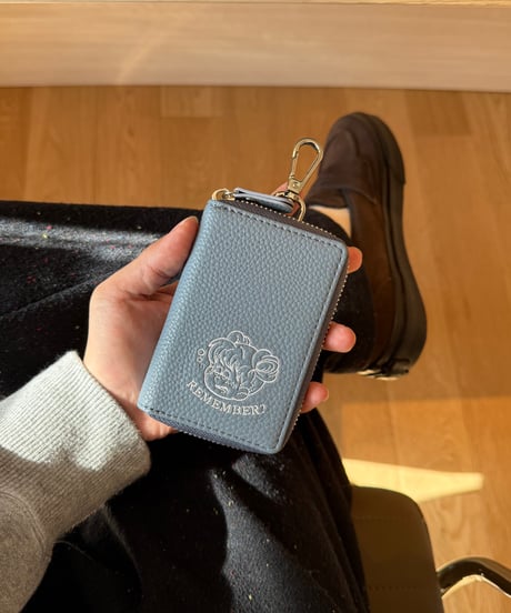 Round Zipper Key Case