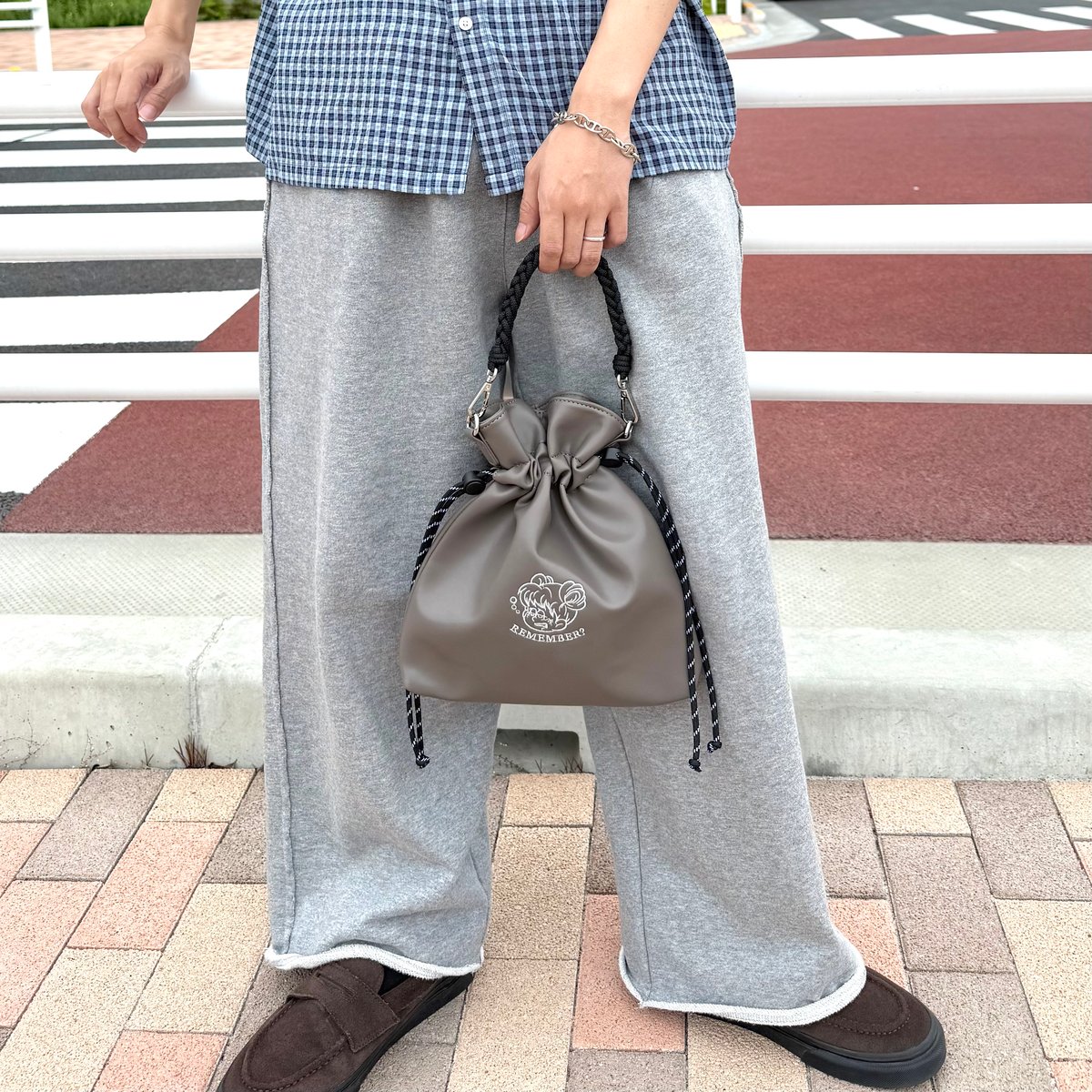 2way Drawstring Bag | Remember.
