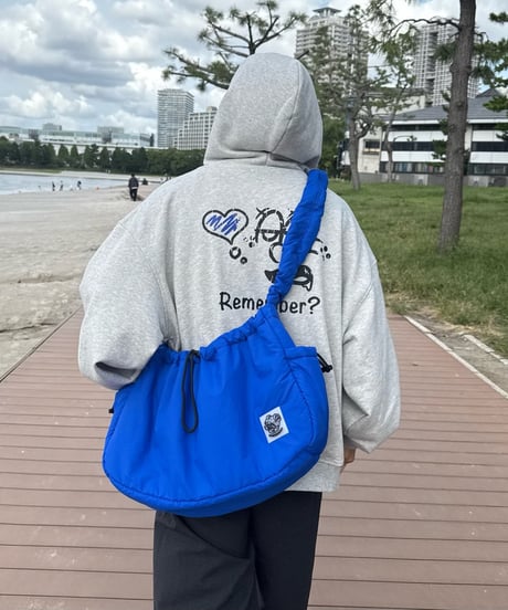Hearty Nylon Shoulder Bag
