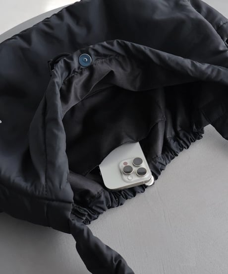 Hearty Nylon Shoulder Bag
