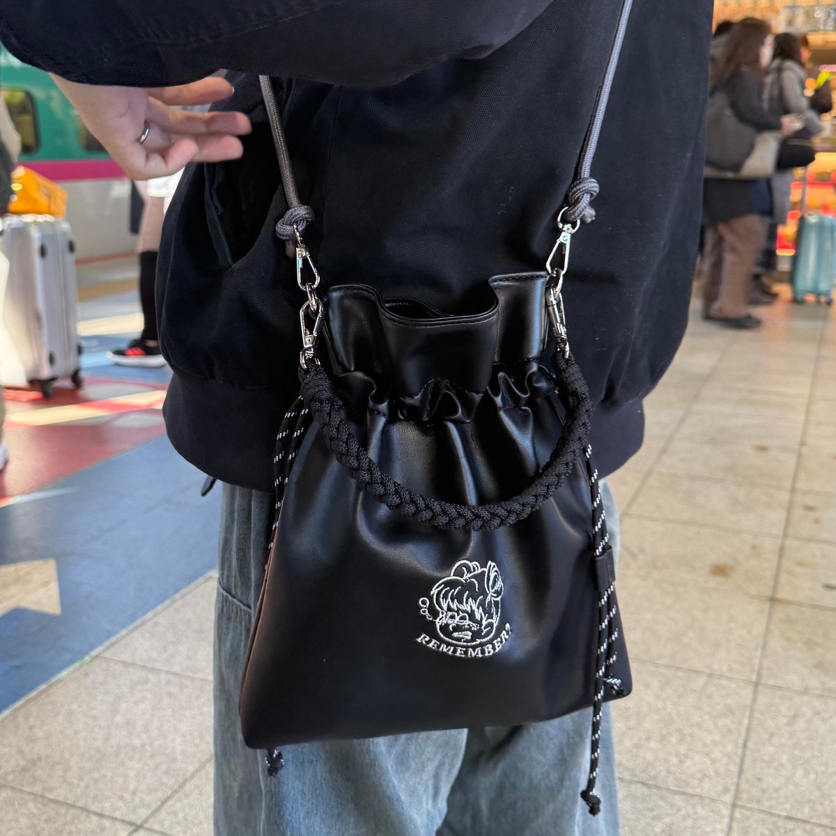 2way Drawstring Bag | Remember. 2way Drawstring Bag | Remember.