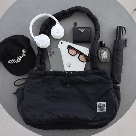 Hearty Nylon Shoulder Bag