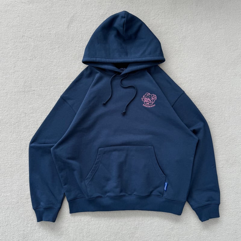 Remember Logo Hoodie グレー セットアップ Remember Logo Hoodie | Remember.