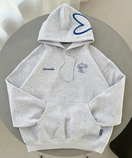 3D♡Rhinestone Hoodie