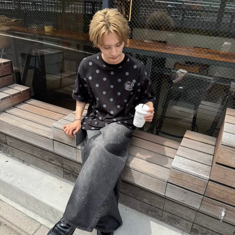 Dot Pattern Logo Tee