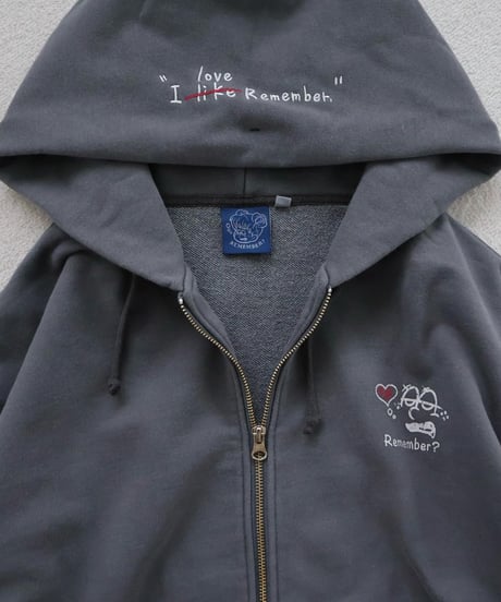 Pigment Bubble Logo Zip Hoodie