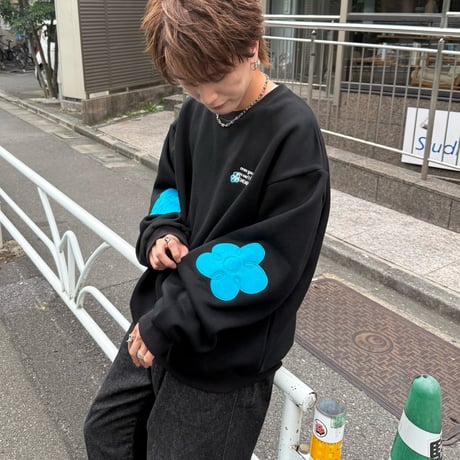 Flower Both Side Sweat
