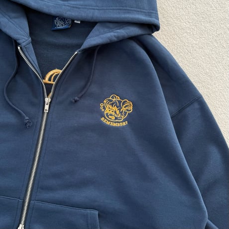 Remember Logo Zip Hoodie
