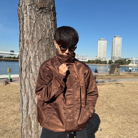 King & Heart Hooded Nylon Jacket