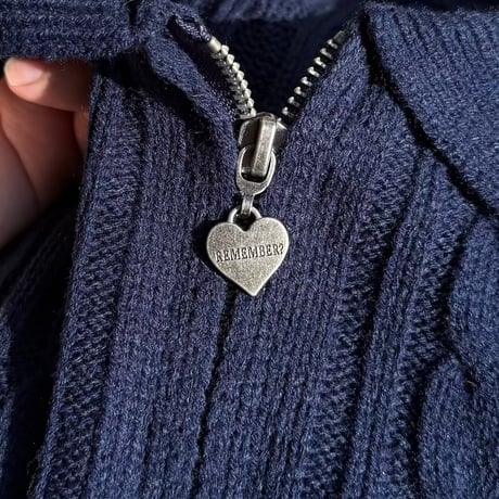 ♡charm SS Cable Knit