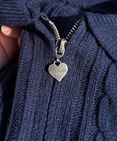 ♡charm SS Cable Knit