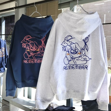 China style R-chan Zip Hoodie