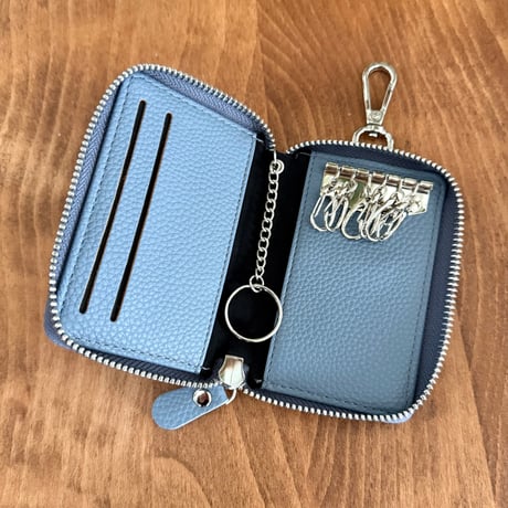 Round Zipper Key Case