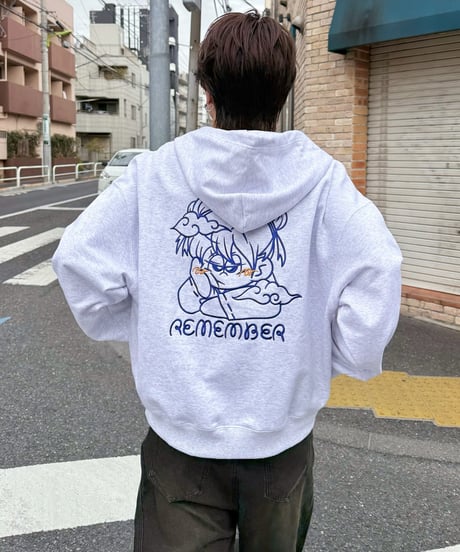 China style R-chan Zip Hoodie