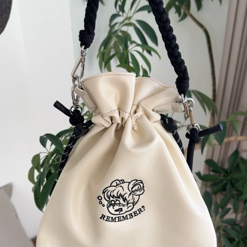 2way Drawstring Bag | Remember.