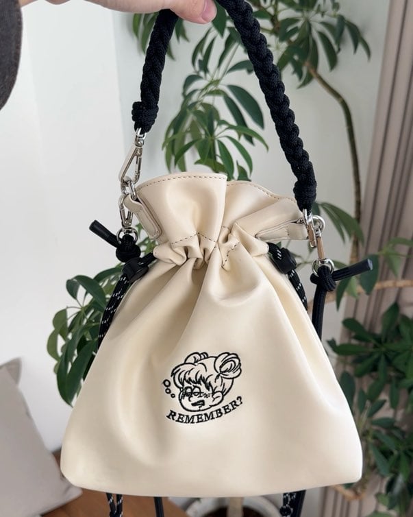 2way Drawstring Bag | Remember.