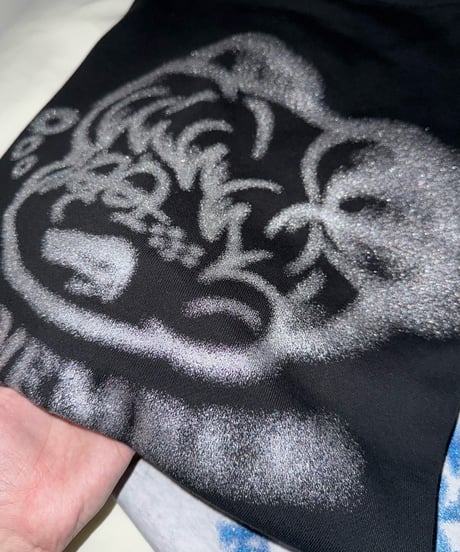 Glitter Spray Logo Sweat