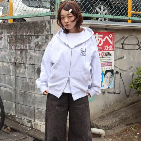 China style R-chan Zip Hoodie
