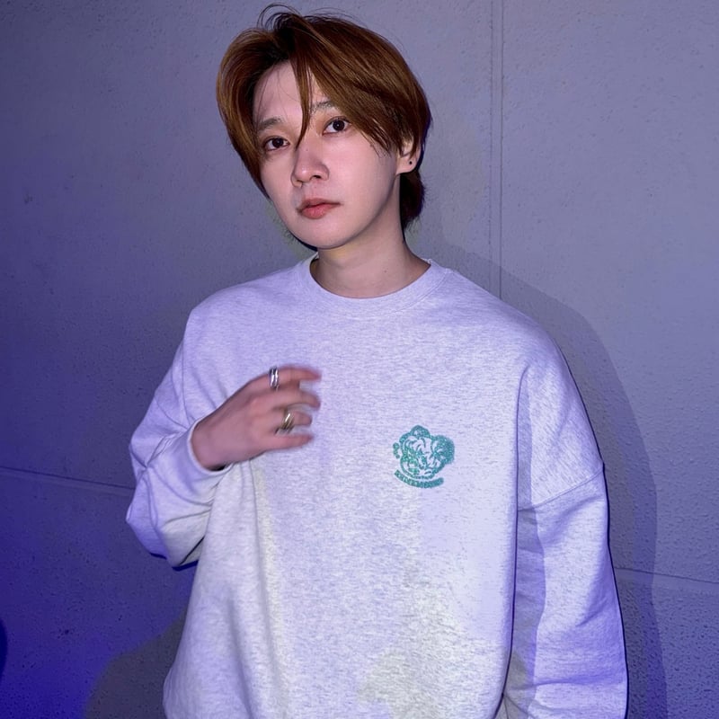 Glitter Spray Logo Sweat | Remember