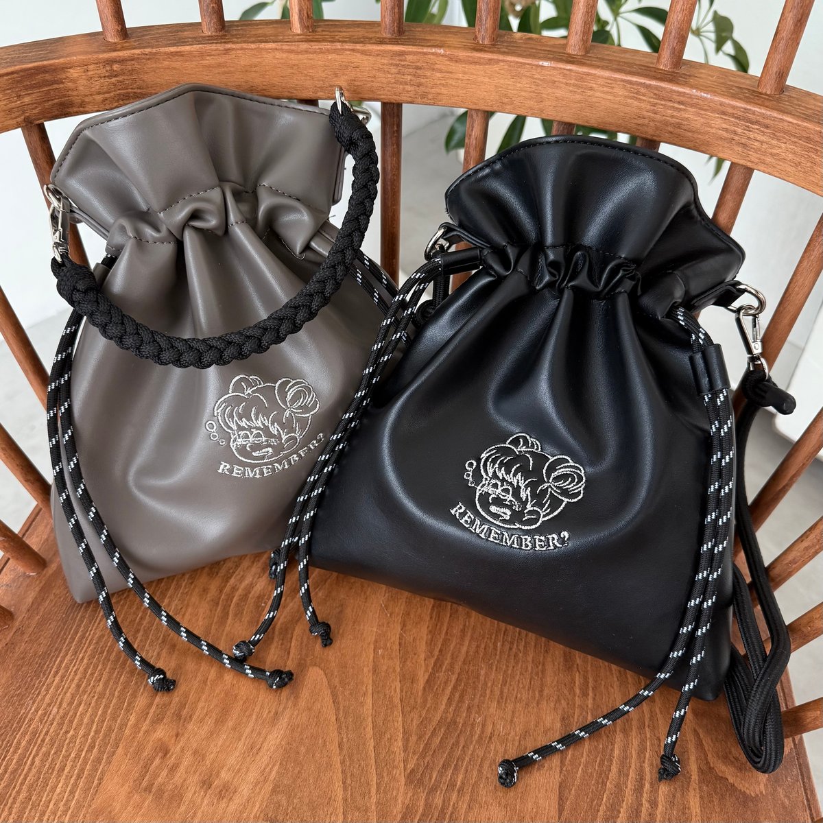 2way Drawstring Bag | Remember. 2way Drawstring Bag | Remember.