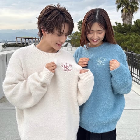 R-chan Shaggy Knit
