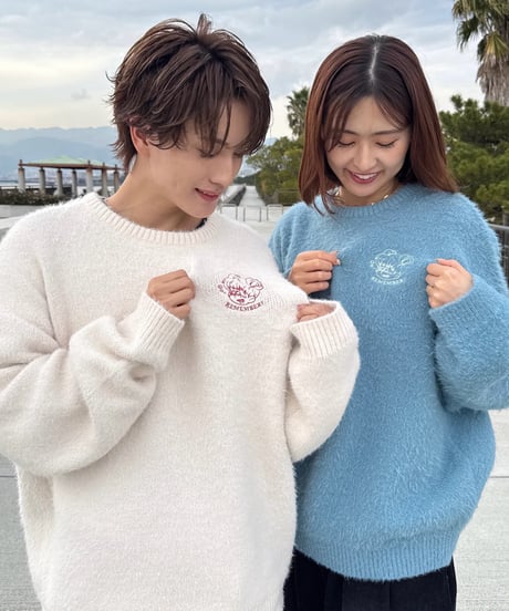 R-chan Shaggy Knit