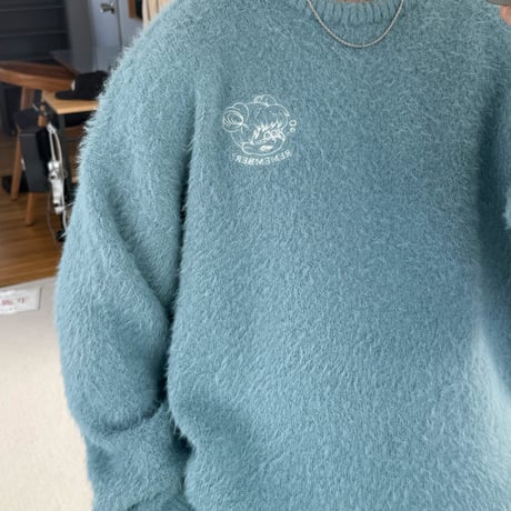 R-chan Shaggy Knit