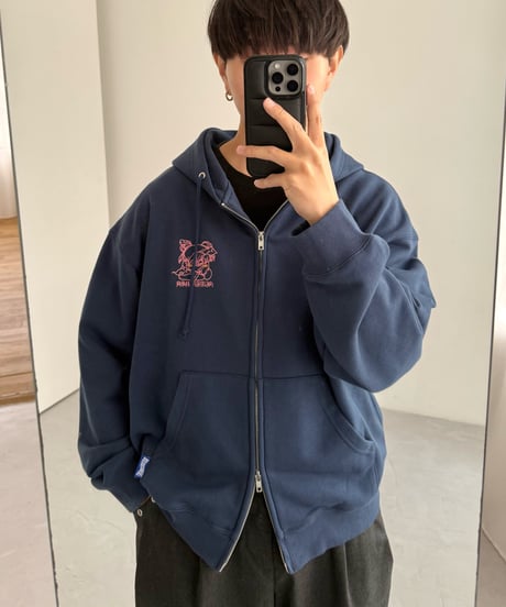 China style R-chan Zip Hoodie