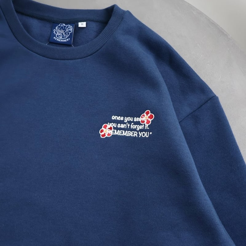 Flower Both Side Sweat | Remember.