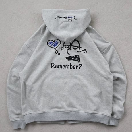 Pigment Bubble Logo Zip Hoodie