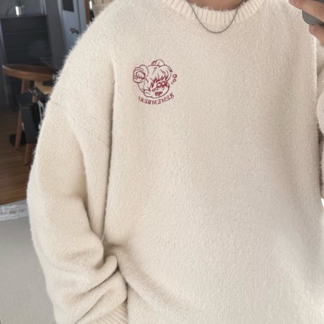 R-chan Shaggy Knit