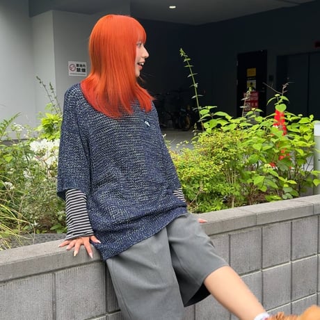 Sparkle SS Mesh Knit