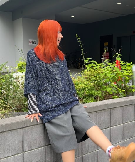 Sparkle SS Mesh Knit
