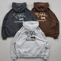 Remember Logo Zip Hoodie | Remember.