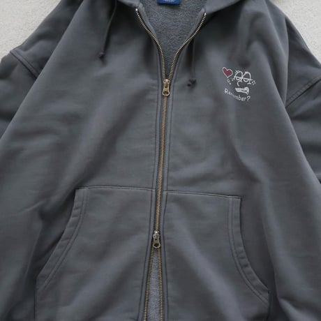 Pigment Bubble Logo Zip Hoodie