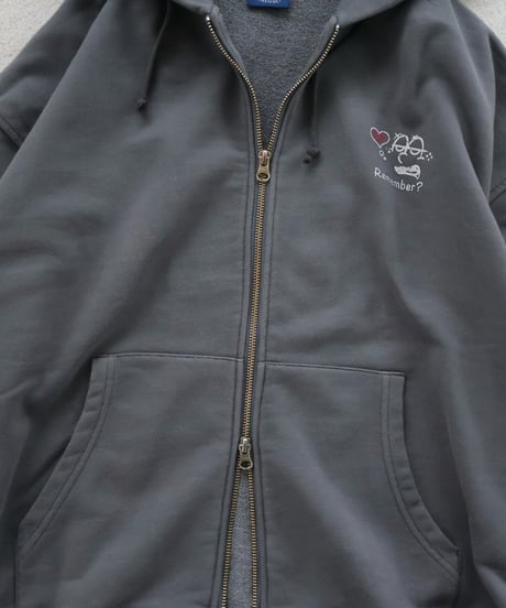 Pigment Bubble Logo Zip Hoodie