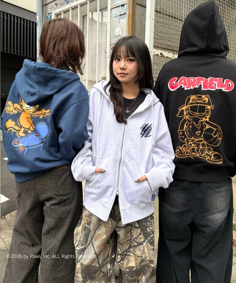 Garfield × RememberYou Zip Hoodie