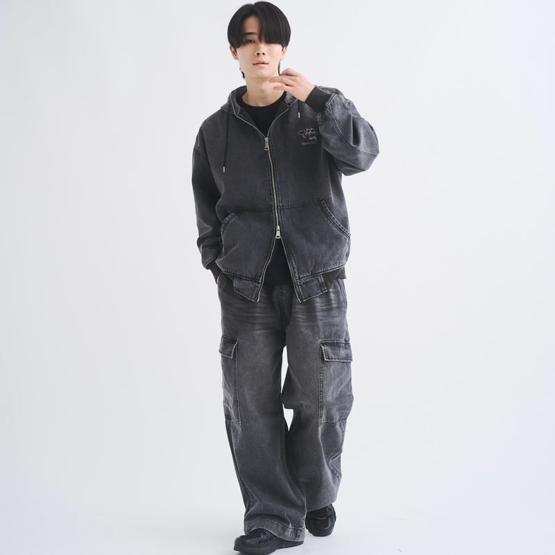 値下げ可能THRT DENIM Heavy Weight Hoodie 値下げ可能THRT DENIM Heavy Weight Hoodie