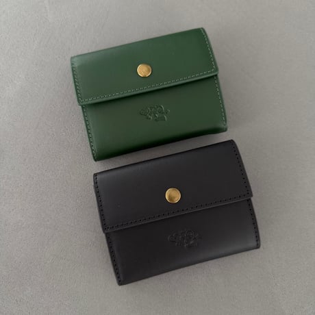 Logo Charm Leather wallet