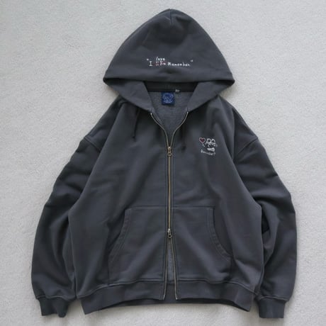 Pigment Bubble Logo Zip Hoodie
