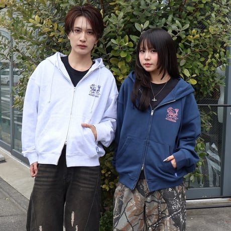 China style R-chan Zip Hoodie
