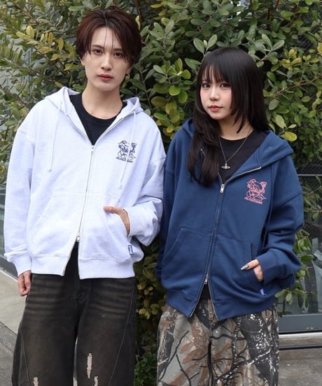 China style R-chan Zip Hoodie