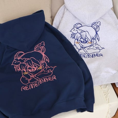 China style R-chan Zip Hoodie