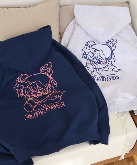 China style R-chan Zip Hoodie