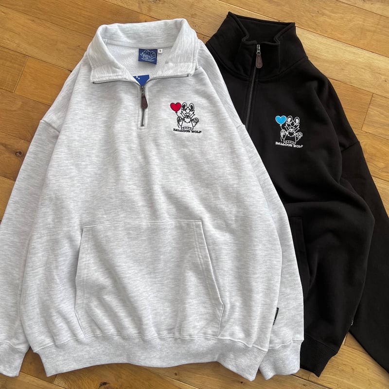 BW Half Zip Sweat | Remember. BW Half Zip Sweat | Remember.