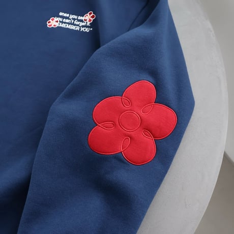 Flower Both Side Sweat