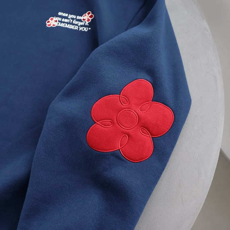 Flower Both Side Sweat | Remember.