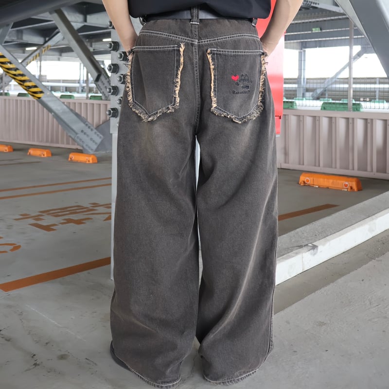 パンツ Remember VINTAGE LIKE DENIM LOOSE PANTS VINTAGE LIKE DENIM LOOSE PANTS | Remember.