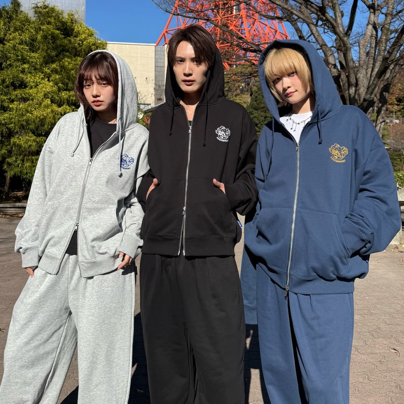 Remember Logo Zip Hoodie | Remember.