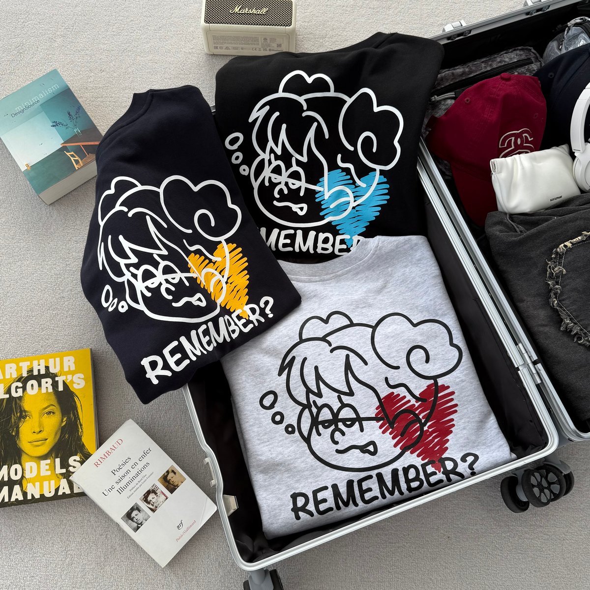 Sketch Heart Logo Sweat | Remember.